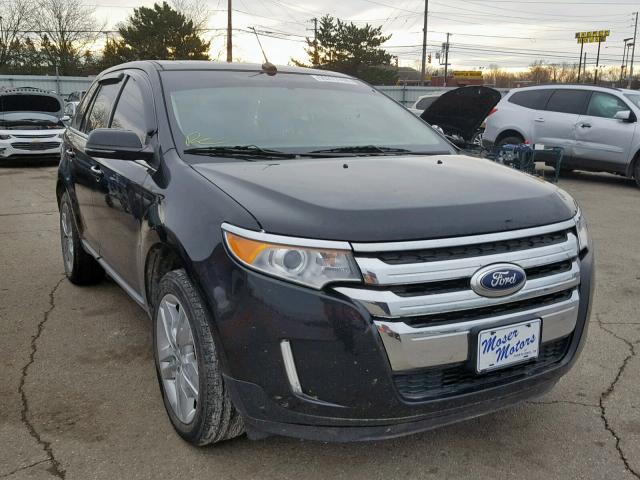 2FMDK3KCXEBB45505 - 2014 FORD EDGE LIMIT BLACK photo 1