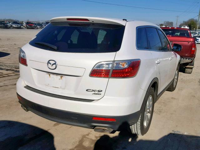 JM3TB3CA1C0348480 - 2012 MAZDA CX-9 WHITE photo 4