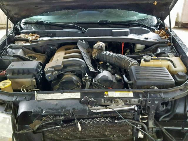 2C3KA43R87H822305 - 2007 CHRYSLER 300 BLACK photo 7