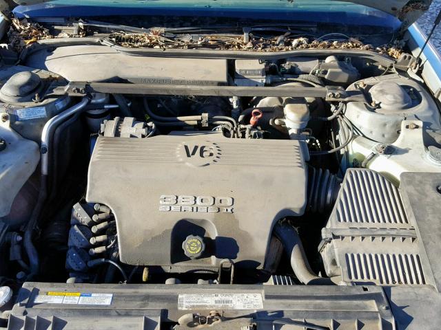 1G2HX52KXVH223590 - 1997 PONTIAC BONNEVILLE BLUE photo 7