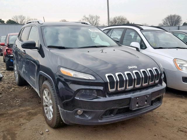 1C4PJMCS6FW668715 - 2015 JEEP CHEROKEE L BLACK photo 1