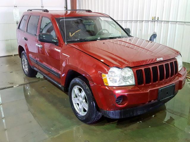 1J4GR48K96C183918 - 2006 JEEP GRAND CHER RED photo 1