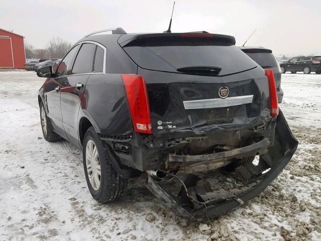 3GYFNDEY2AS507939 - 2010 CADILLAC SRX LUXURY BLACK photo 3