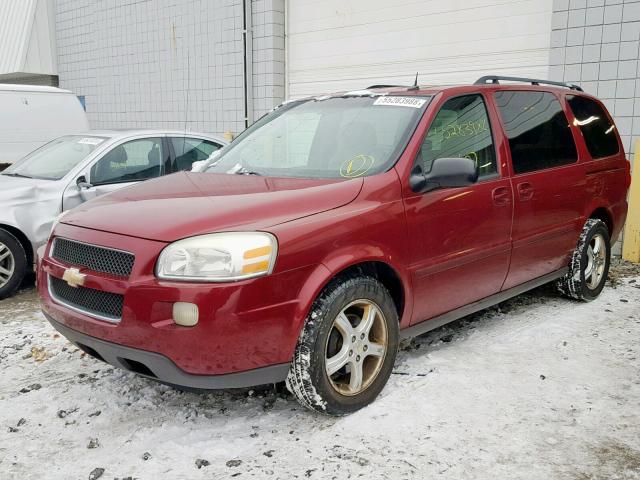 1GNDV23L15D290213 - 2005 CHEVROLET UPLANDER L Qırmızı foto 2