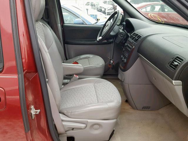 1GNDV23L15D290213 - 2005 CHEVROLET UPLANDER L Qırmızı foto 5