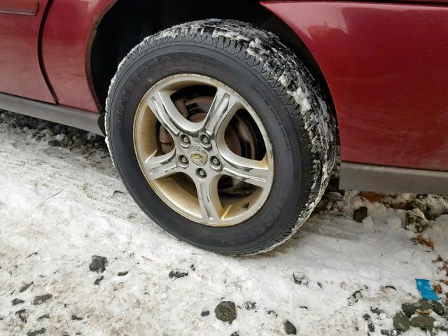 1GNDV23L15D290213 - 2005 CHEVROLET UPLANDER L Qırmızı foto 9