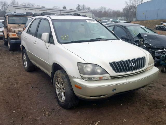 JT6HF10U5X0088863 - 1999 LEXUS RX 300 WHITE photo 1