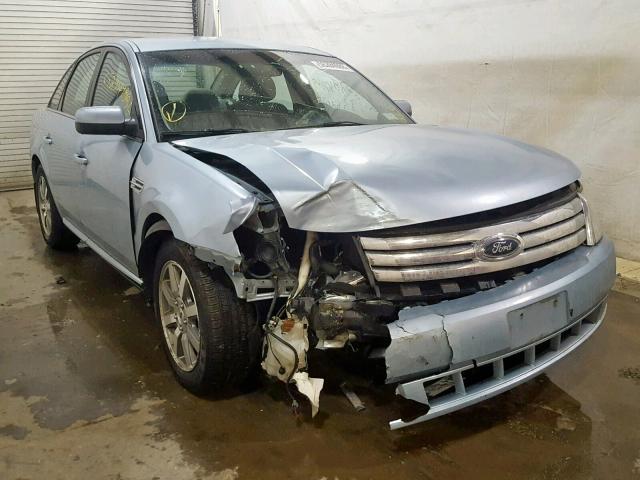 1FAHP24W28G183838 - 2008 FORD TAURUS SEL BLUE photo 1