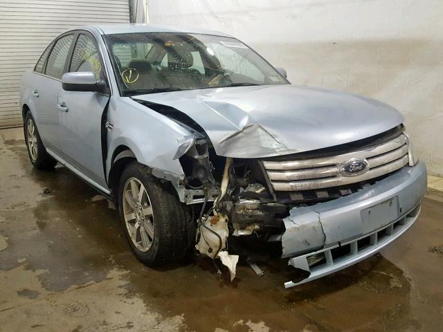 1FAHP24W28G183838 - 2008 FORD TAURUS SEL BLUE photo 9