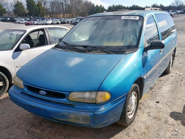 2FMDA5145VBD19473 - 1997 FORD WINDSTAR W TEAL photo 2