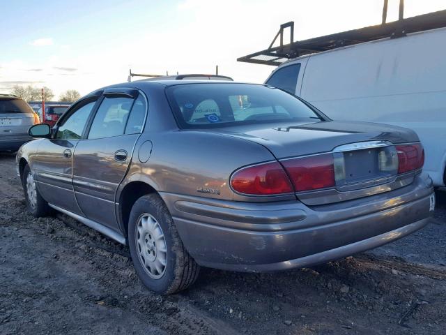 1G4HP54K62U299489 - 2002 BUICK LESABRE CU GRAY photo 3