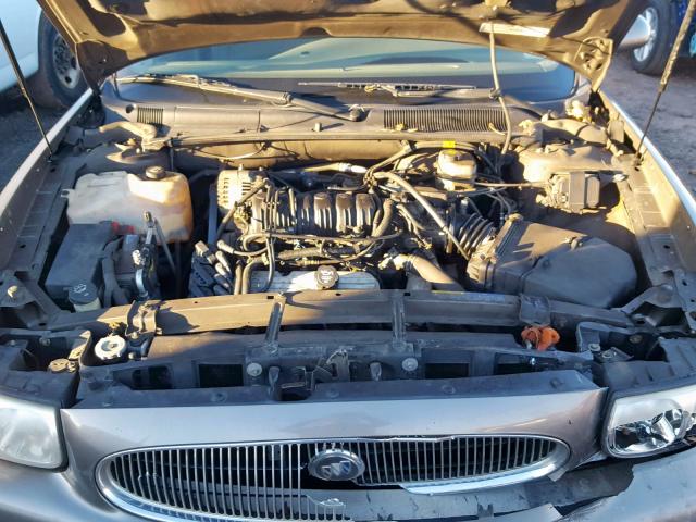 1G4HP54K62U299489 - 2002 BUICK LESABRE CU GRAY photo 7