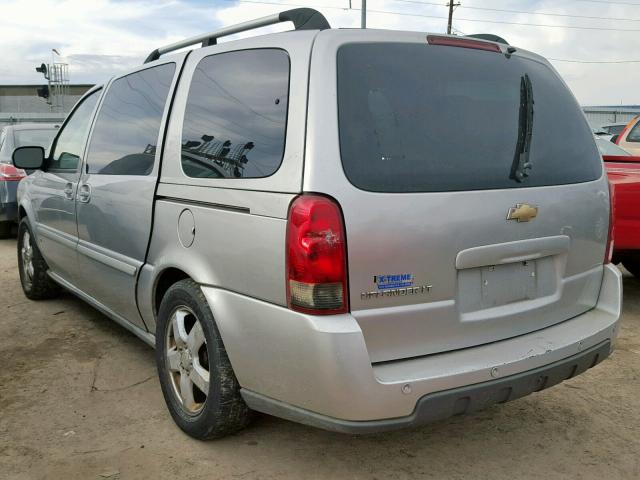 1GNDV33127D212451 - 2007 CHEVROLET UPLANDER L ვერცხლისფერი ფოტო 3