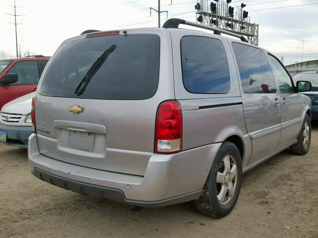 1GNDV33127D212451 - 2007 CHEVROLET UPLANDER L ვერცხლისფერი ფოტო 4