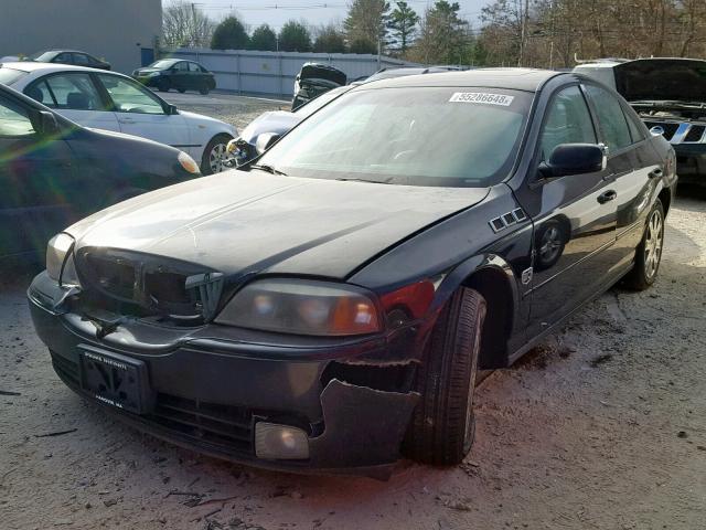 1LNHM87A34Y637696 - 2004 LINCOLN LS أسود صورة 2