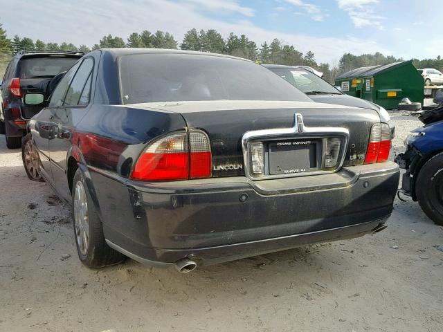1LNHM87A34Y637696 - 2004 LINCOLN LS أسود صورة 3