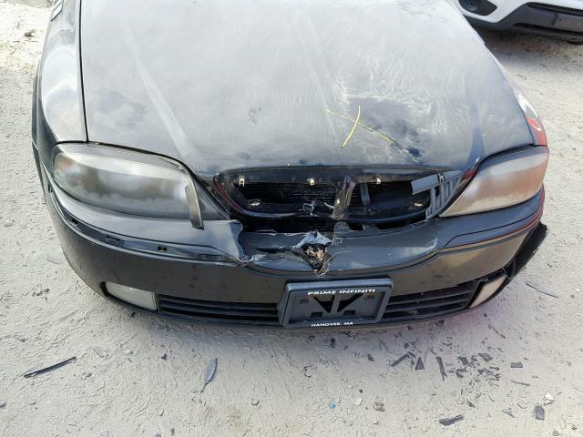 1LNHM87A34Y637696 - 2004 LINCOLN LS أسود صورة 7