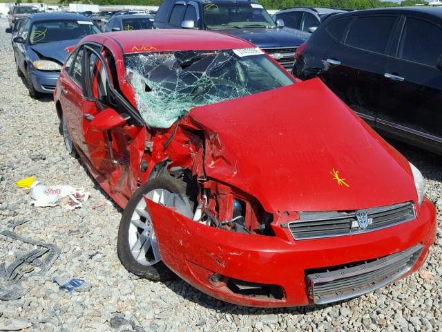 2G1WC5EM1B1165498 - 2011 CHEVROLET IMPALA LTZ RED photo 9