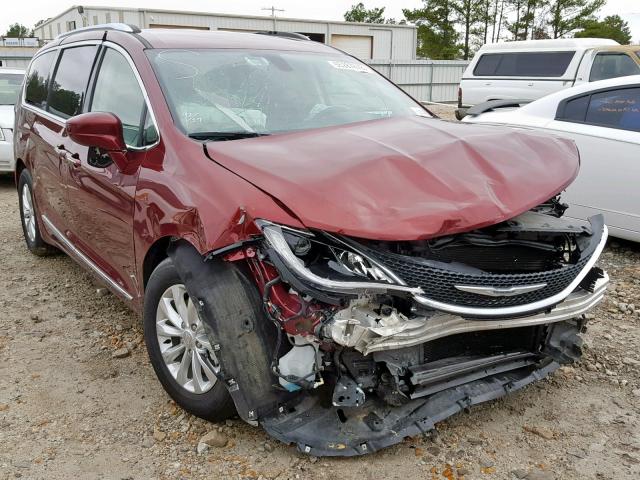 2C4RC1BG0JR214055 - 2018 CHRYSLER PACIFICA T MAROON photo 1