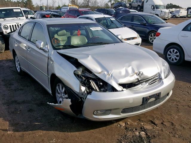 JTHBA30G145039515 - 2004 LEXUS ES 330 SILVER photo 1