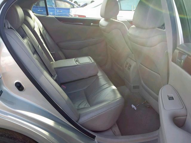 JTHBA30G145039515 - 2004 LEXUS ES 330 SILVER photo 6