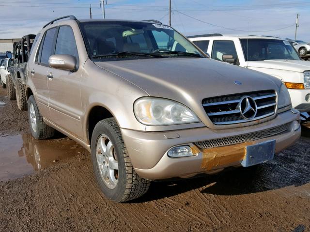 4JGAB75E63A384730 - 2003 MERCEDES-BENZ ML 500 GOLD photo 1