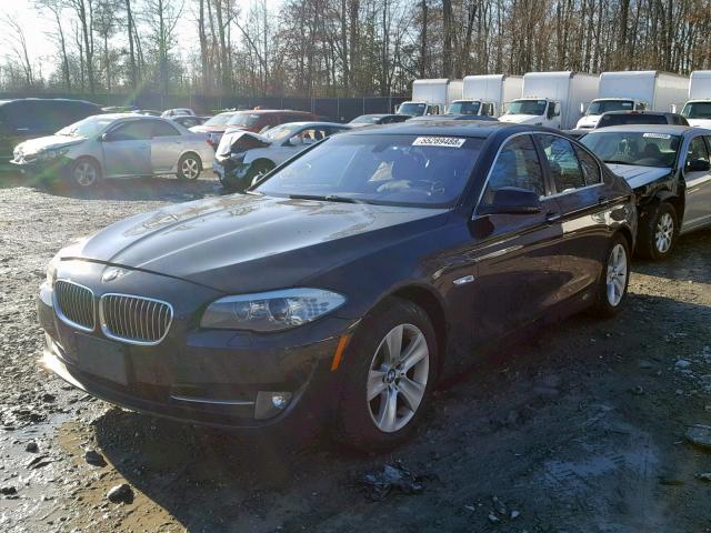 WBAXH5C52DDW15253 - 2013 BMW 528 XI BLACK photo 2