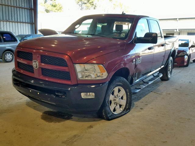 3C6UR5DL0FG655912 - 2015 RAM 2500 SLT RED photo 2