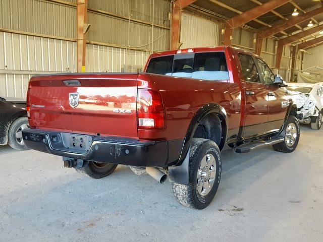 3C6UR5DL0FG655912 - 2015 RAM 2500 SLT RED photo 4