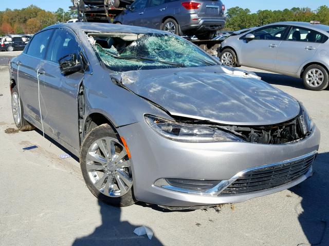 1C3CCCAB5HN512099 - 2017 CHRYSLER 200 LIMITE SILVER photo 1