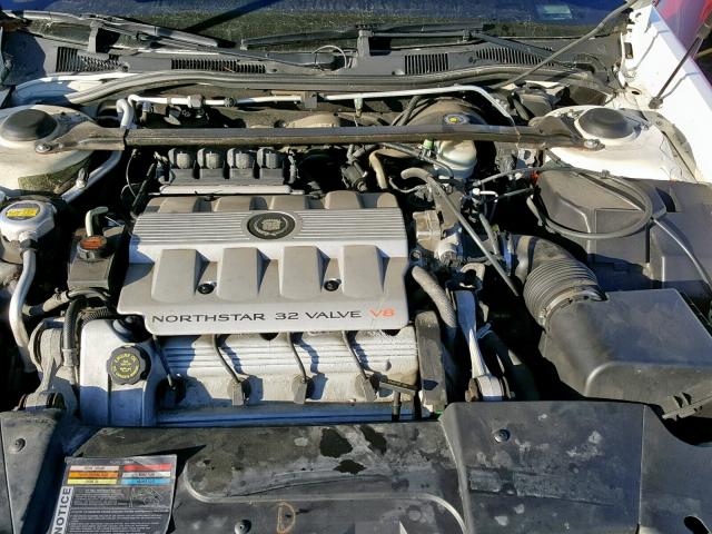 1G6KF549XXU735474 - 1999 CADILLAC DEVILLE CO WHITE photo 7