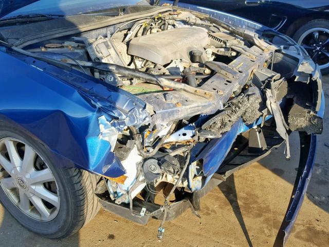 2G4WD532451220306 - 2005 BUICK LACROSSE C BLUE photo 9