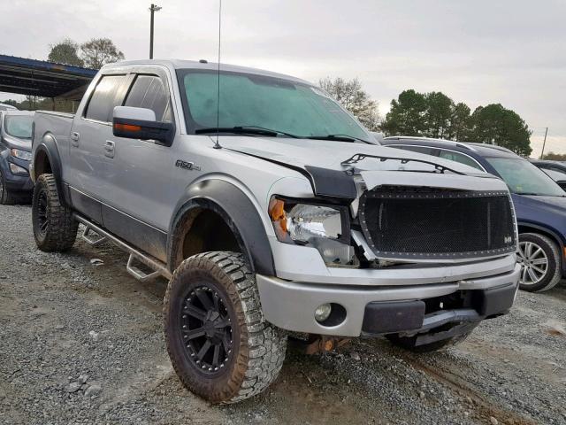 1FTFW1ET0BFB64074 - 2011 FORD F150 SUPER GRAY photo 1
