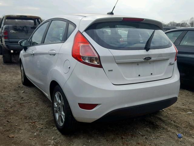 3FADP4EJ9EM162564 - 2014 FORD FIESTA SE WHITE photo 3