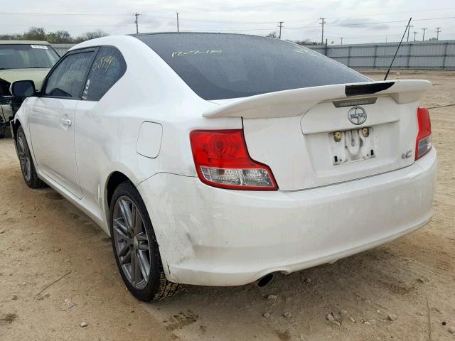 JTKJF5C71B3014945 - 2011 TOYOTA SCION TC თეთრი ფოტო 3