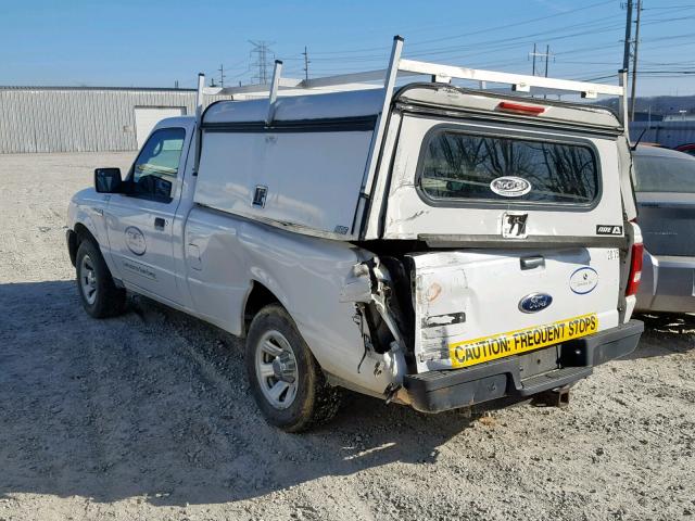 1FTKR1ADXAPA72015 - 2010 FORD RANGER WHITE photo 3