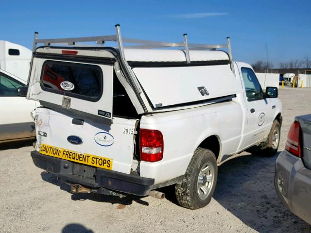 1FTKR1ADXAPA72015 - 2010 FORD RANGER WHITE photo 4