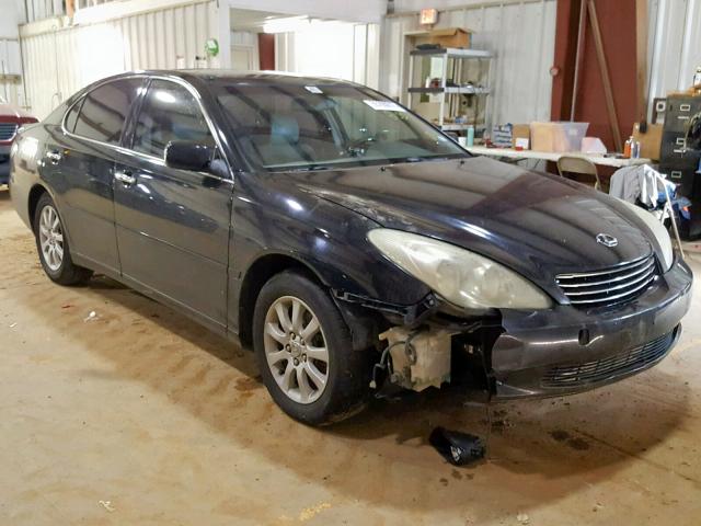 JTHBF30G730108155 - 2003 LEXUS ES 300 BLACK photo 1