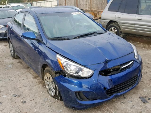 KMHCT4AE9HU251802 - 2017 HYUNDAI ACCENT SE BLUE photo 1