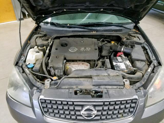 1N4AL11D66N370907 - 2006 NISSAN ALTIMA S GRAY photo 7