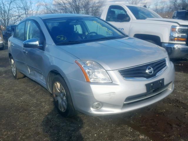 3N1AB6AP6CL770338 - 2012 NISSAN SENTRA 2.0 GRAY photo 1