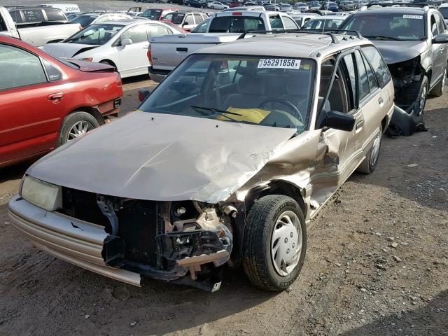 3MAPM15JXPR602490 - 1993 MERCURY TRACER GOLD photo 2