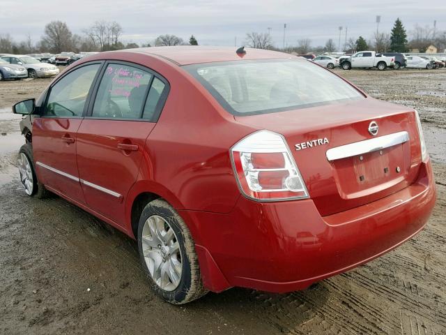 3N1AB6AP3AL630700 - 2010 NISSAN SENTRA 2.0 RED photo 3