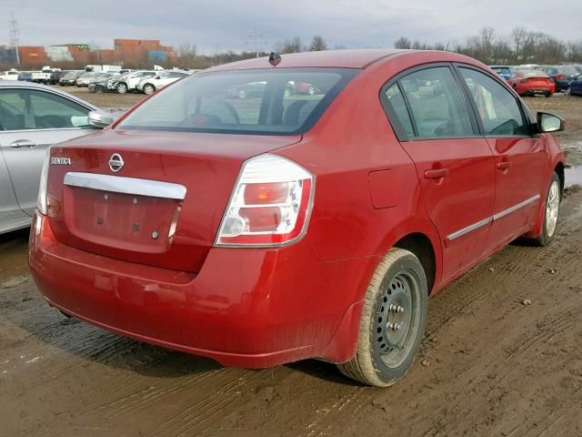 3N1AB6AP3AL630700 - 2010 NISSAN SENTRA 2.0 RED photo 4