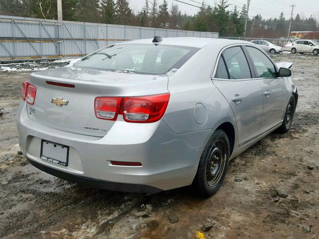 1G11B5SL8EF234130 - 2014 CHEVROLET MALIBU LS ვერცხლისფერი ფოტო 4