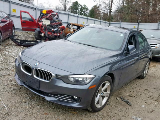 WBA3C3C56DF983084 - 2013 BMW 320 I GRAY photo 2