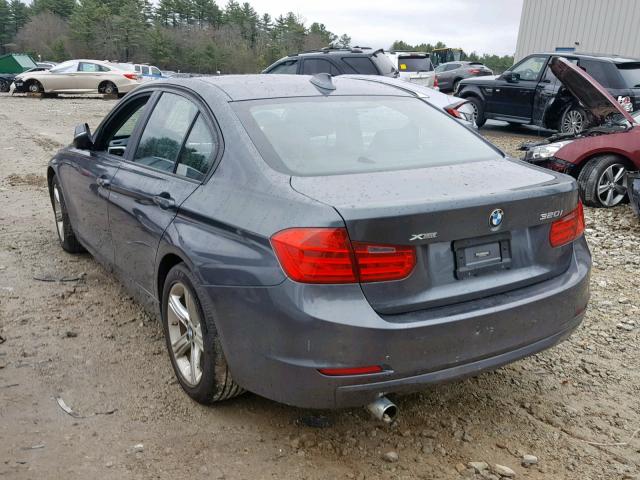 WBA3C3C56DF983084 - 2013 BMW 320 I GRAY photo 3