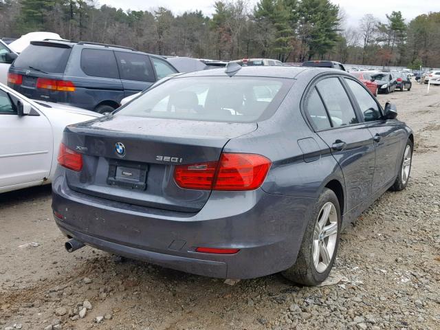 WBA3C3C56DF983084 - 2013 BMW 320 I GRAY photo 4