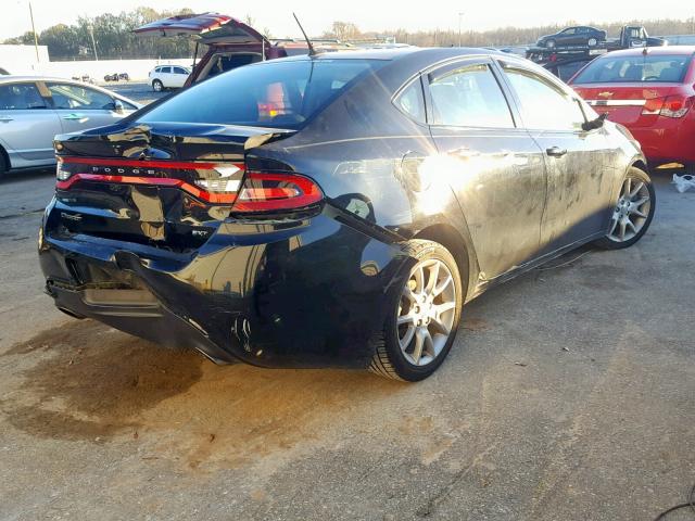 1C3CDFBA1DD328413 - 2013 DODGE DART SXT BLACK photo 4