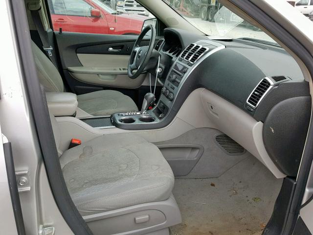 1GKEV13738J115577 - 2008 GMC ACADIA SLE SILVER photo 5